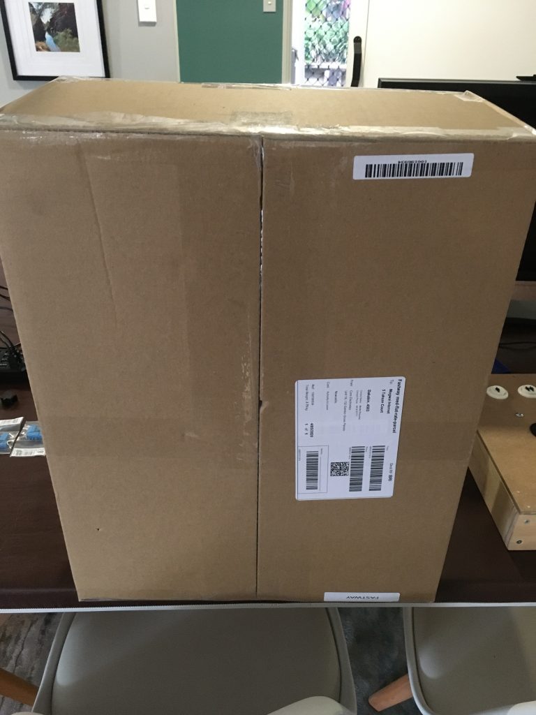 Arrived a few days later