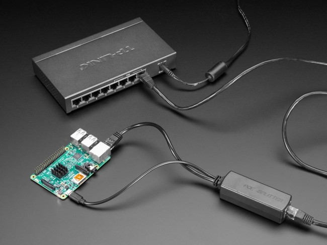 POE Splitter for Pi End